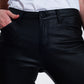 Coated pants in black Szua Store