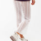 Crochet Maxi Skirt in White - Szua Store