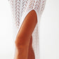 Crochet Maxi Skirt in White - Szua Store