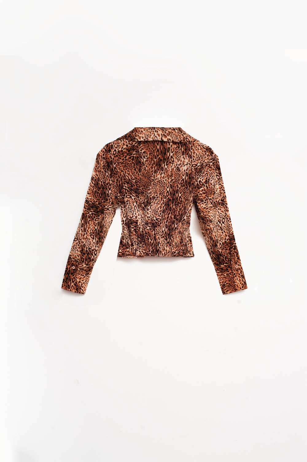 Cropped shirt in leopard Szua Store