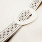 Crystal Embellished Belt in White - Szua Store