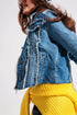 Distressed denim jacket Szua Store