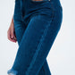 Distressed skinny fit jeans in mid wash Szua Store