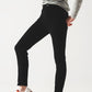 Elastic Cotton skinny cord pants in black Szua Store