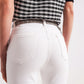 Flared jeans in white Szua Store