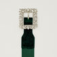 Green Belt with rhinestones and adjustable elastic - Szua Store