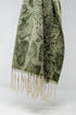 Green snake print scarf with bangs Szua Store