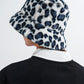 Grey bucket hat in animal print Szua Store