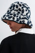 Grey bucket hat in animal print Szua Store