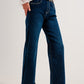 High rise relaxed jeans stretch denim Szua Store
