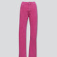 High rise slouchy mom jeans in fuchsia Szua Store