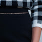 High waist black short with lace detail Szua Store