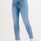High waist skinny jeans in light blue Szua Store