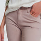 High waisted super skinny pants in pink Szua Store