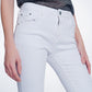 High waisted super skinny pants in white Szua Store