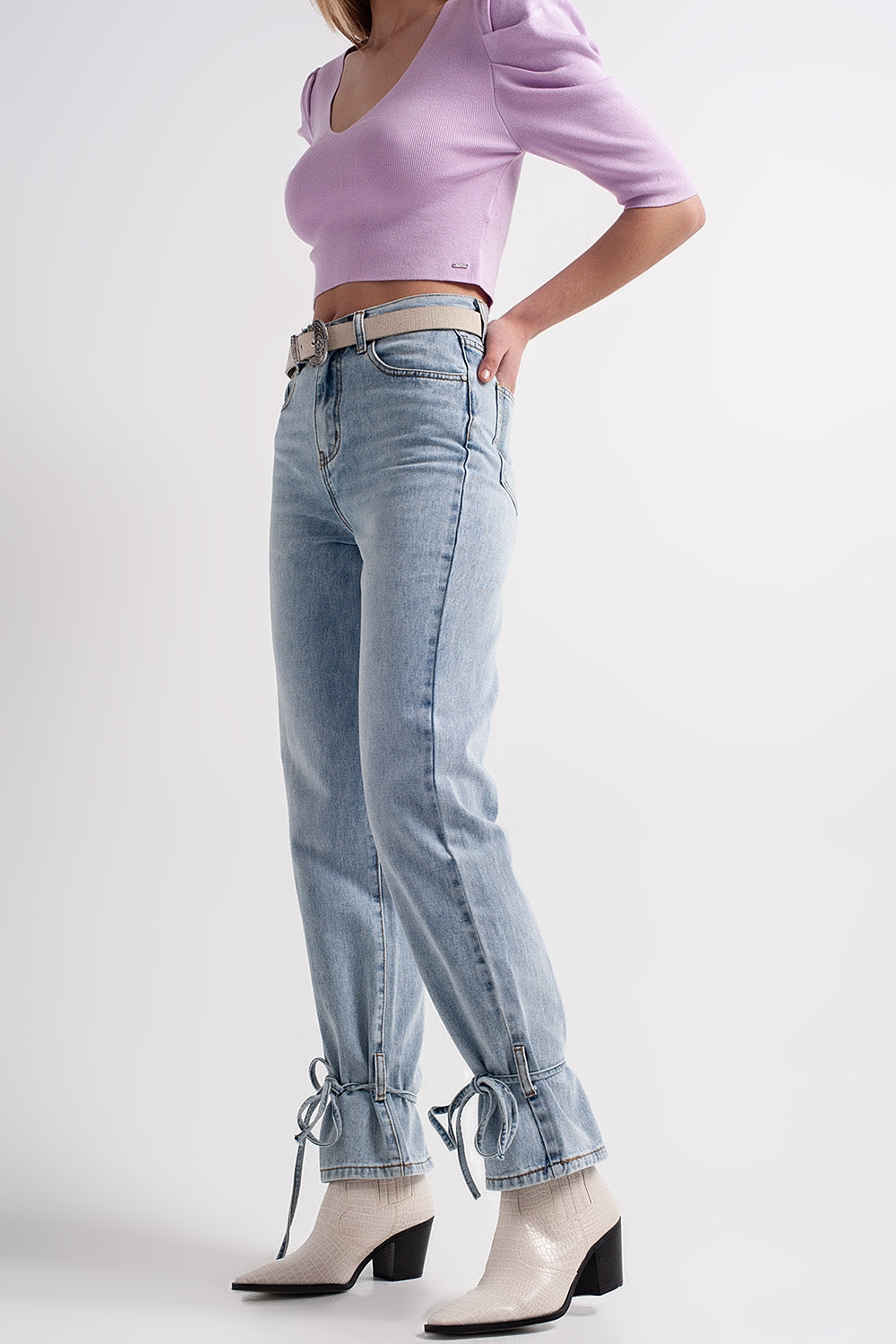 jeans with drawstring Szua Store