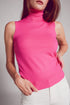 Knitted tank jumper in fuchsia Szua Store