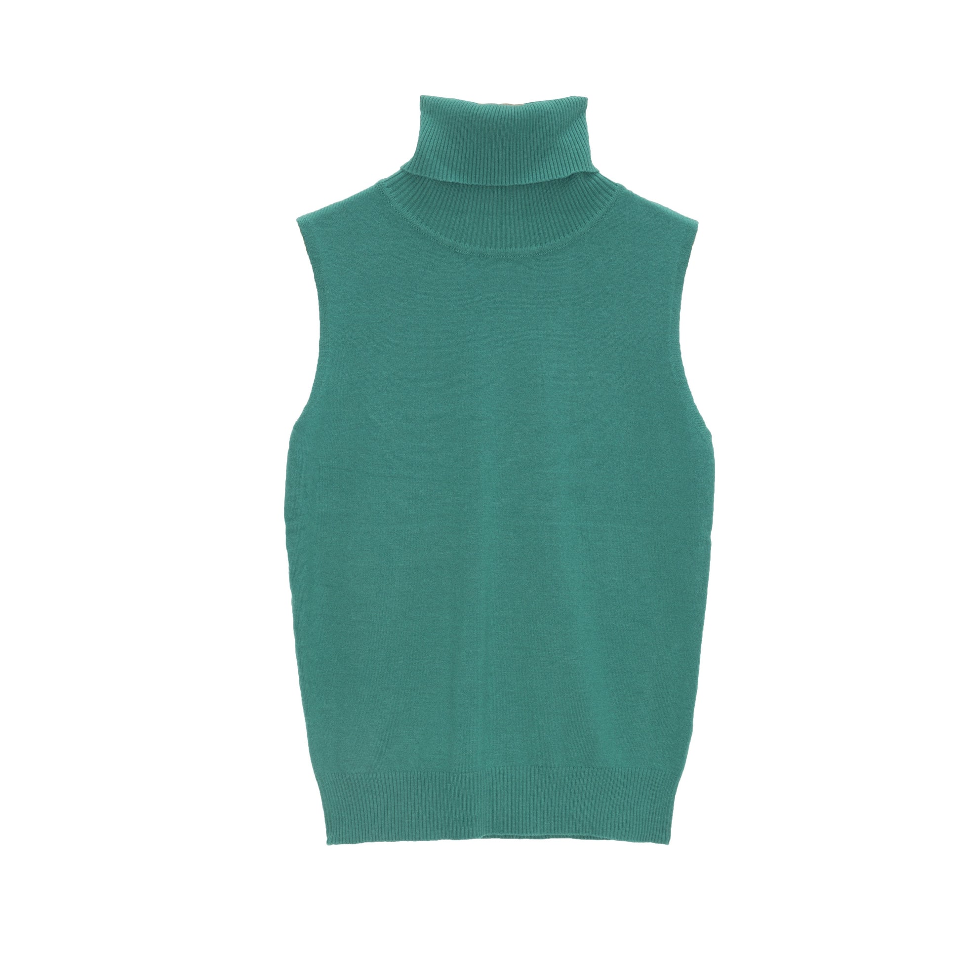 Knitted tank jumper in green Szua Store