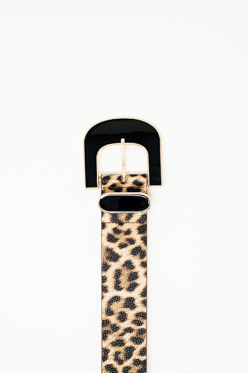 Leopard print belt in brown color - Szua Store