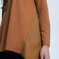 Long  brown t-shirt with long sleeves Szua Store
