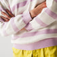 Long purple striped sweater Szua Store