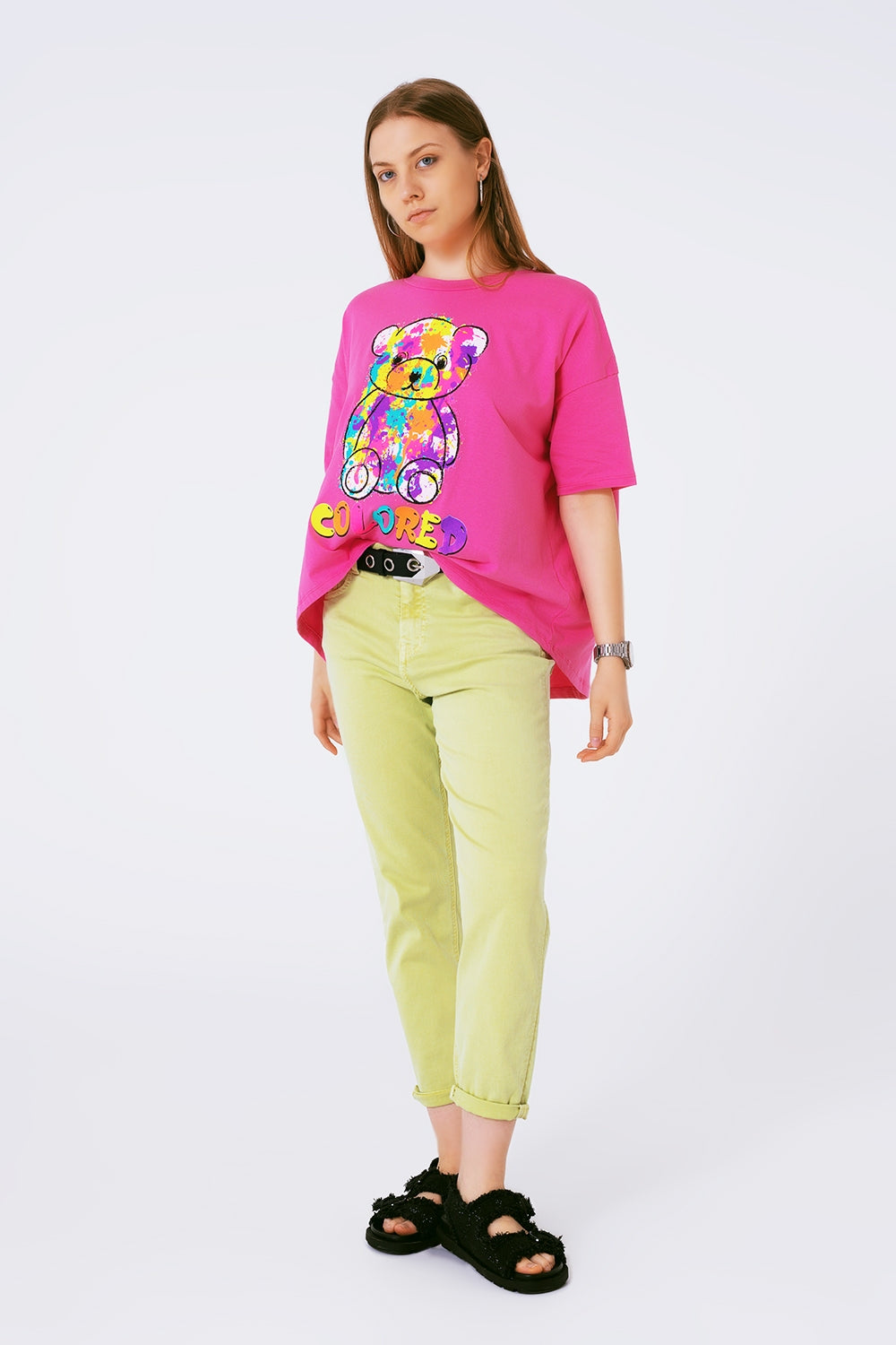 Fuchsia cheap shirt outfit