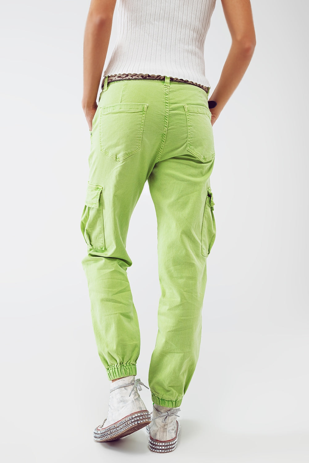 Unapologetic Nylon Cargo Jogger Pant - Lime | Fashion Nova, Pants | Fashion  Nova