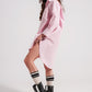 Oversized shirt in pink - Szua Store