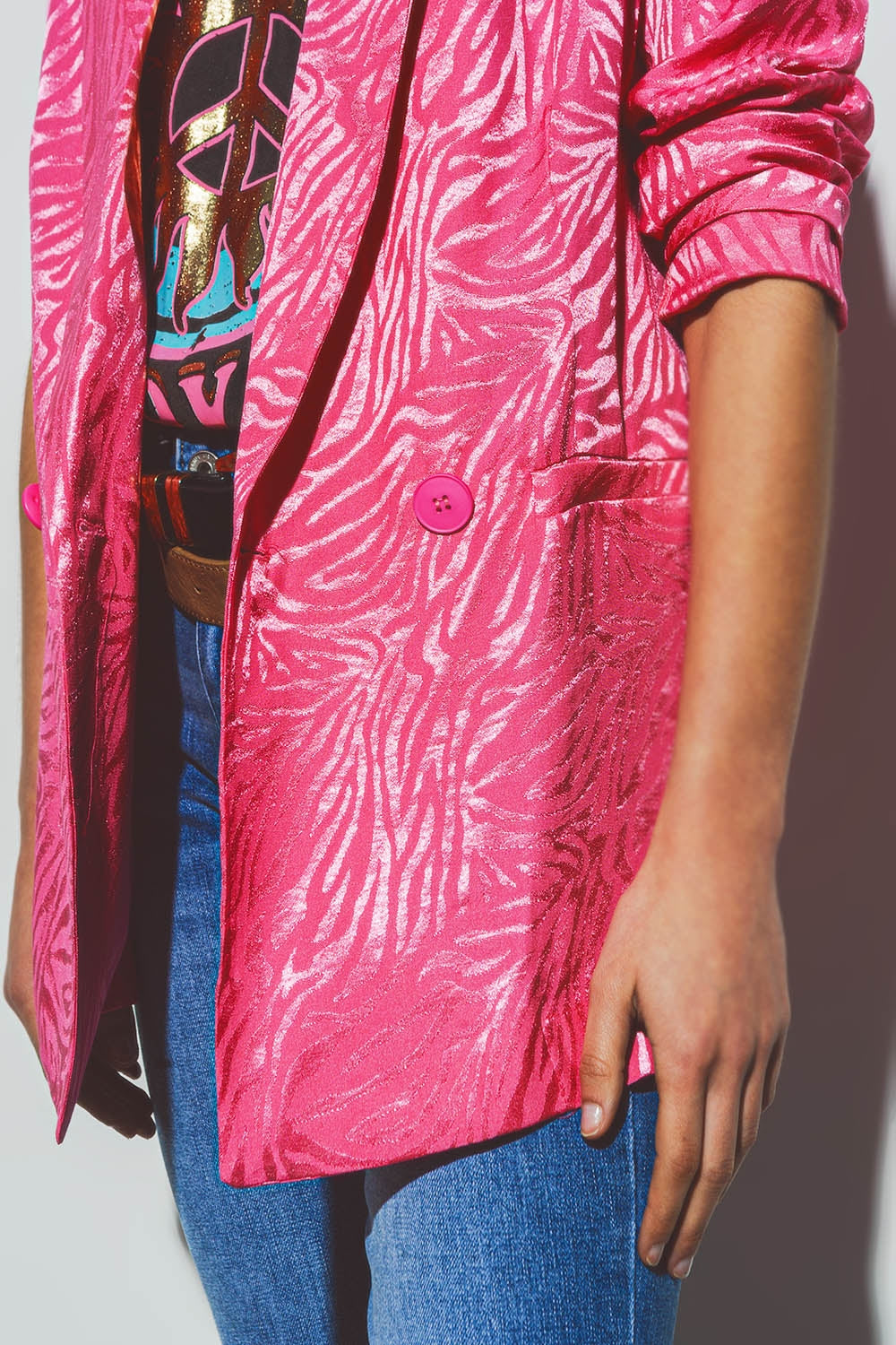 Oversized Blazer Topshop Pink Blazer Topshop Jackets Coats Topshop