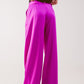 Palazzo pleated pants in fuchsia Szua Store