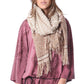 Q2 Pink knitt scarf with fleck