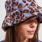 Purple bucket hat in animal print Szua Store