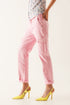 Q2 Relaxed cargo pants in pink