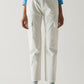 Q2 Relaxed cargo pants in white