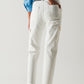 Relaxed cargo pants in white - Szua Store