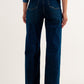 Relaxed mom fit jeans in mid wash blue Szua Store