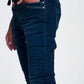 Relaxed sportspant jeans with draw cord Szua Store