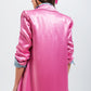 Satin blazer in pink Szua Store