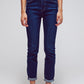 Q2 Skinny Fit Jeans in Mid Wash Blue