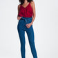 skinny jeans with pinstripe Szua Store