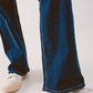 Straight leg 90s jeans with in dark blue Szua Store