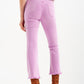 Straight Pants in pink with wide ankles Szua Store