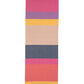 Bufanda larga y fina en colores cálidos multicolores