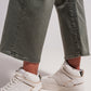 Wide leg jeans in gray Szua Store