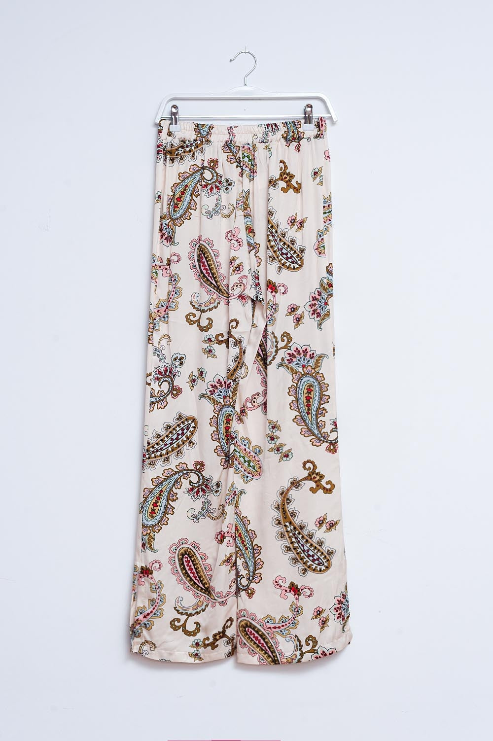Wide leg pants in paisley floral Szua Store