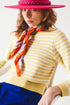 Yellow striped Sweater Szua Store